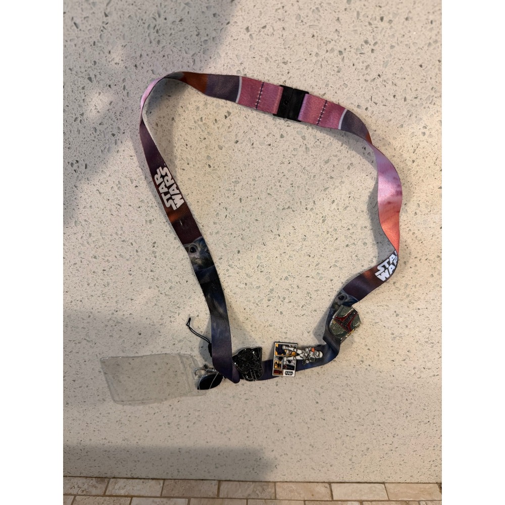 Disney Parks Star Wars Grogu Baby Yoda Lanyard ID Holder
